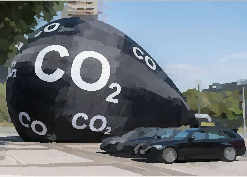 Cos'è la CO2 prodotta dai motori delle automobili