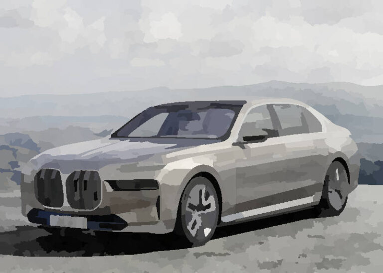 BMW i7: la vettura elettrica di lusso del futuro