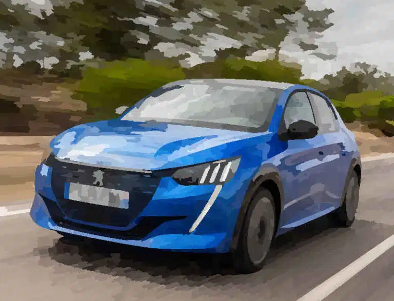 Peugeot e-208 berlina elettrica caratteristiche scheda tecnica prestazioni