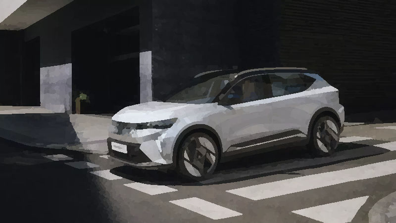 Renault scenic e-tech 100% electric