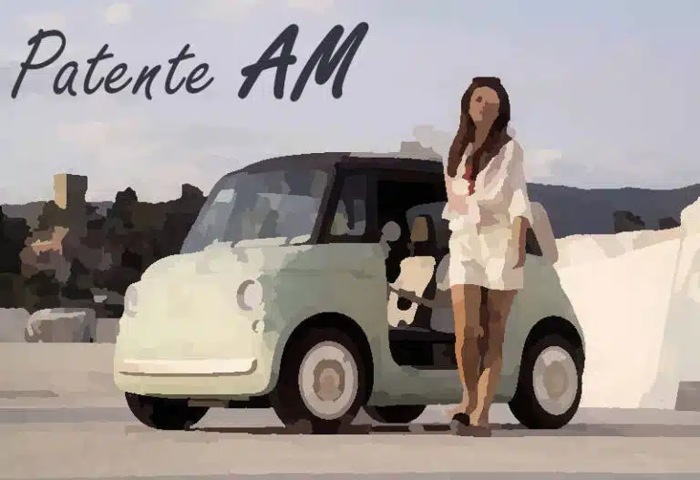 Patente AM Fiat Topolino quadriciclo elettrico