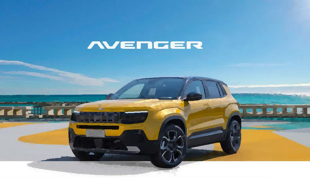 Jeep Avenger elettrica design esterno