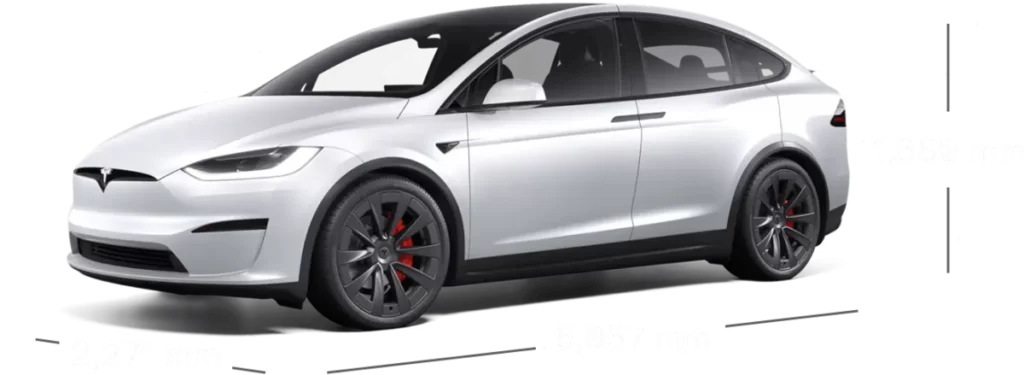 Dimensioni Model X