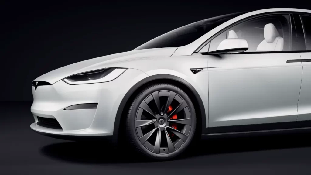 Tesla Model X frontale