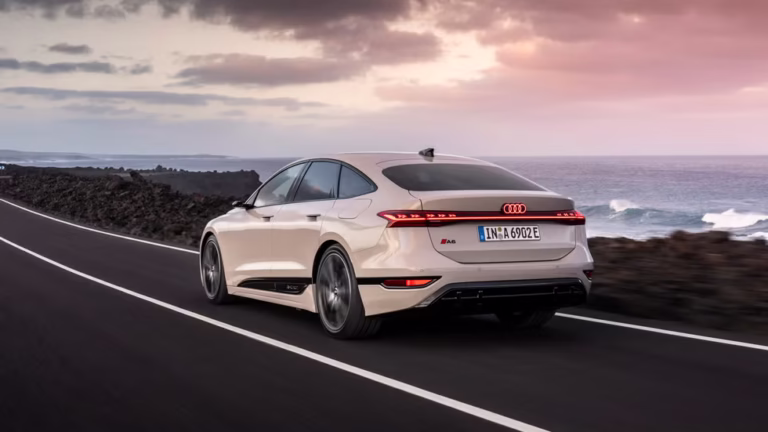 Audi A6 Sportback e-tron berlina elettrica zero emissioni