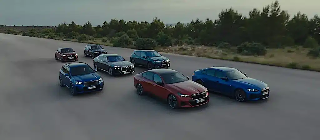 BMW versione i gamma e serie elettriche