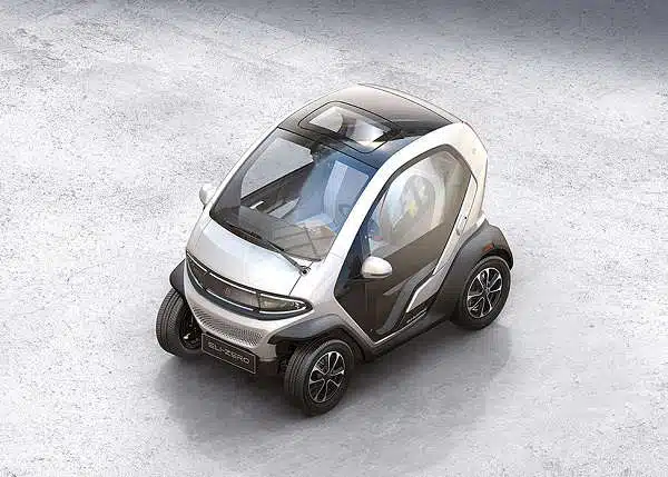 Quadriciclo elettrico Eli Zero Plus, la minicar elettrica per la mobilità urbana in città