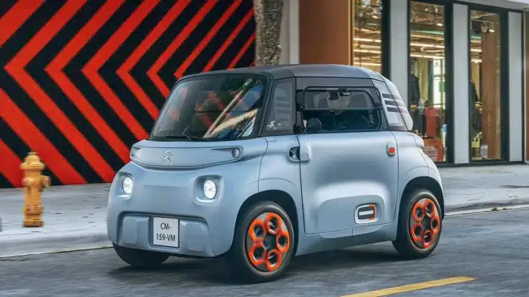 Quadriciclo elettrico citroen ami, minicar 100% elettrica