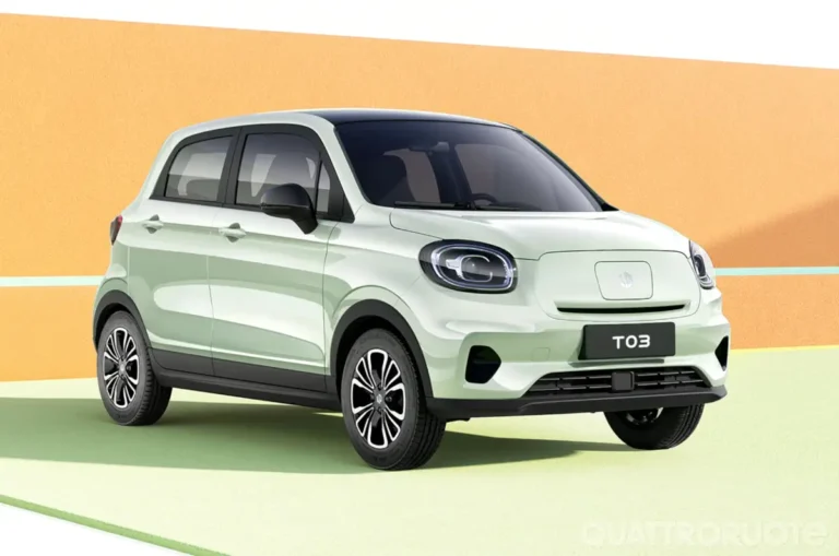 city car elettrica Leapmotor T03 - veicolo elettrico compatto