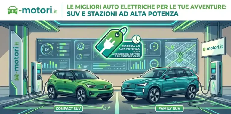 Confronto suv e crossover elettrici migliore elettrico per famiglie