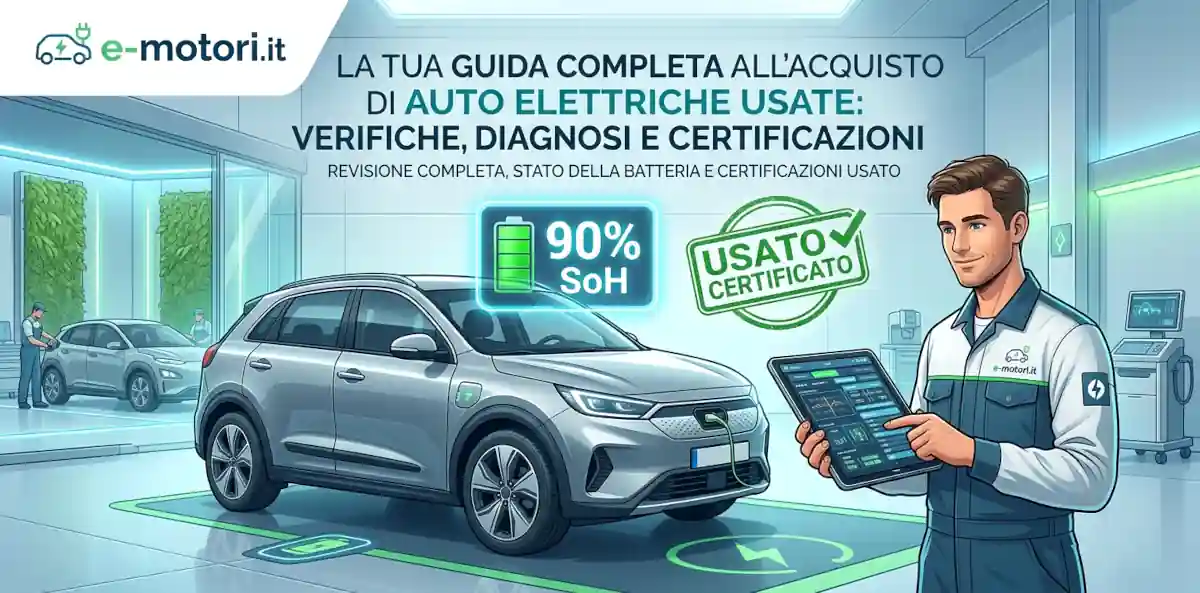 Guida all'acquisto auto elettrica usata e controlli