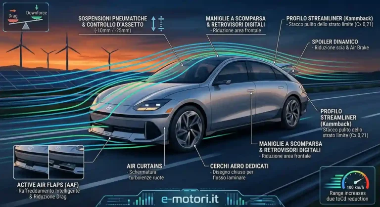 Aerodinamica attiva auto