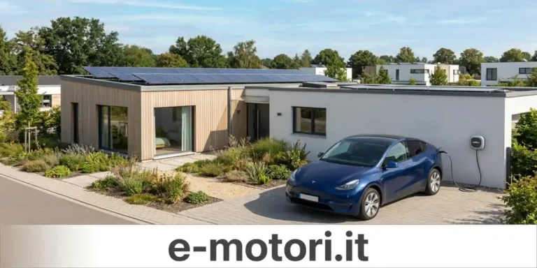 Dimensionamento per ricaricare auto elettrica con fotovoltaico